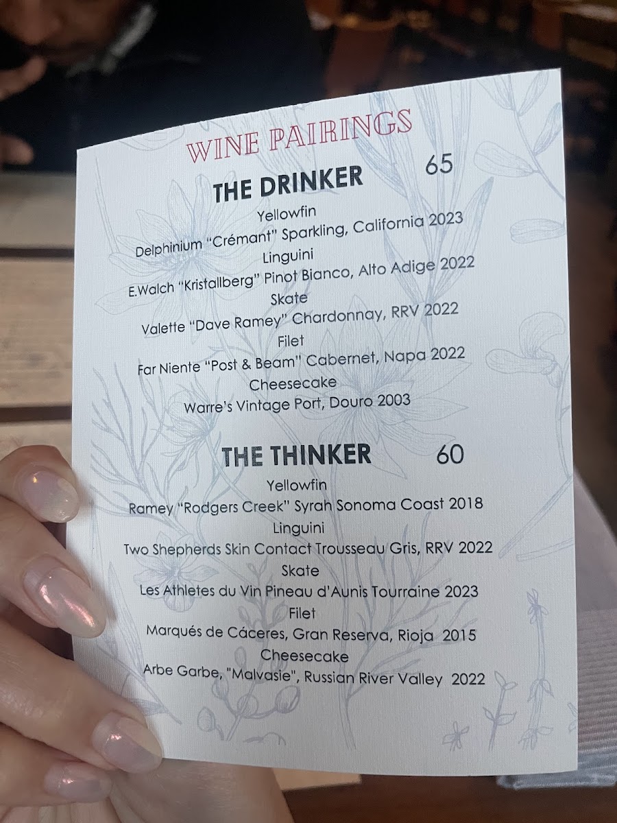 Menu The Matheson-5