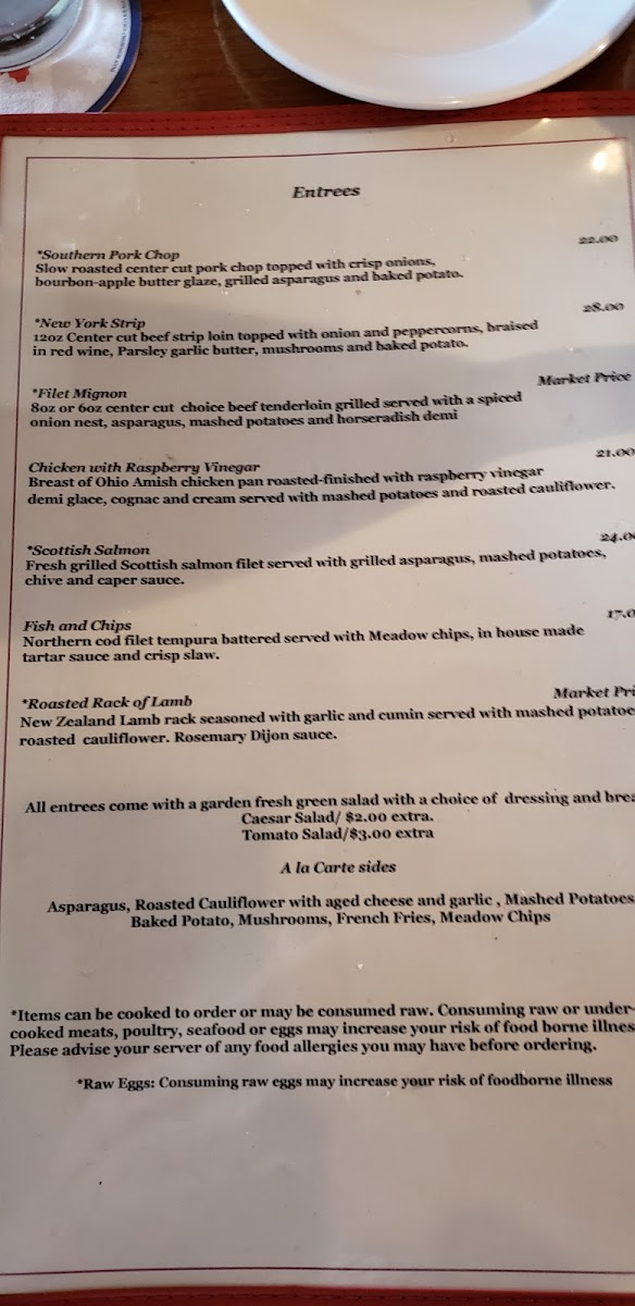 Menu The Meadows-8