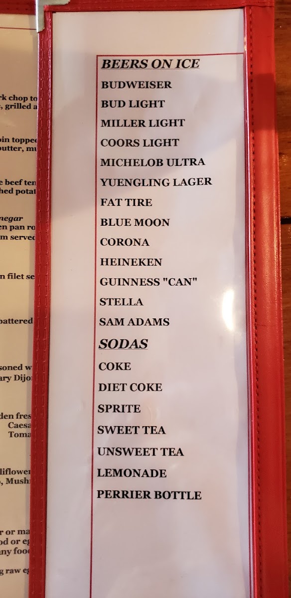 Menu The Meadows-9