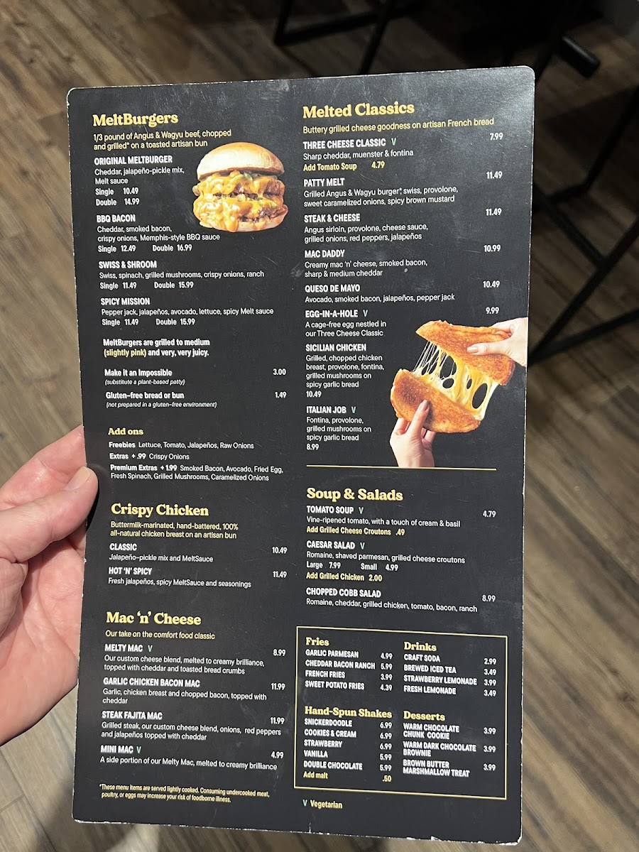 Menu The Melt-1
