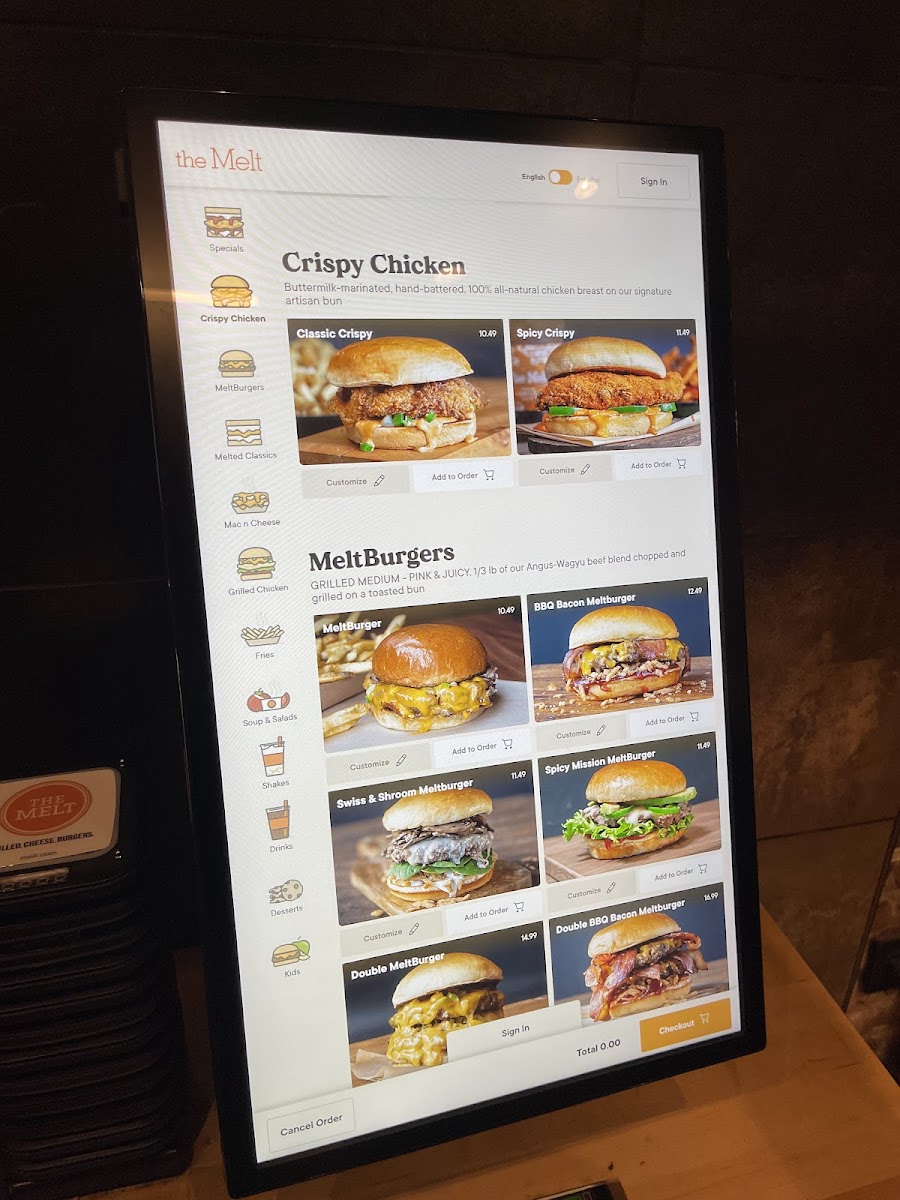 Menu The Melt-8