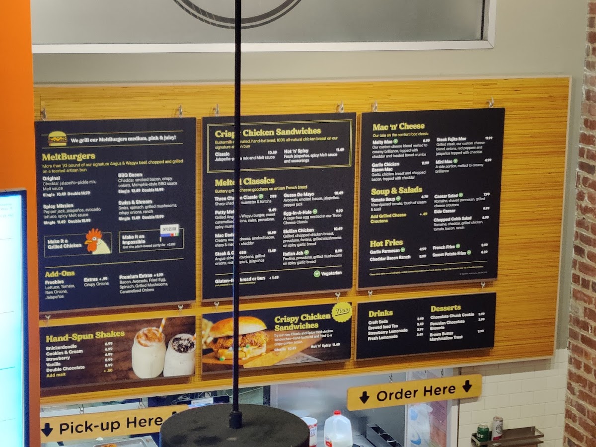 Menu The Melt-9