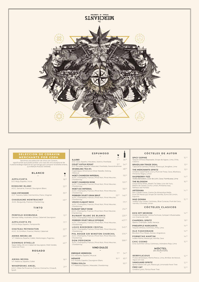 Menu The Merchants Portals - Steak & Lobster-6