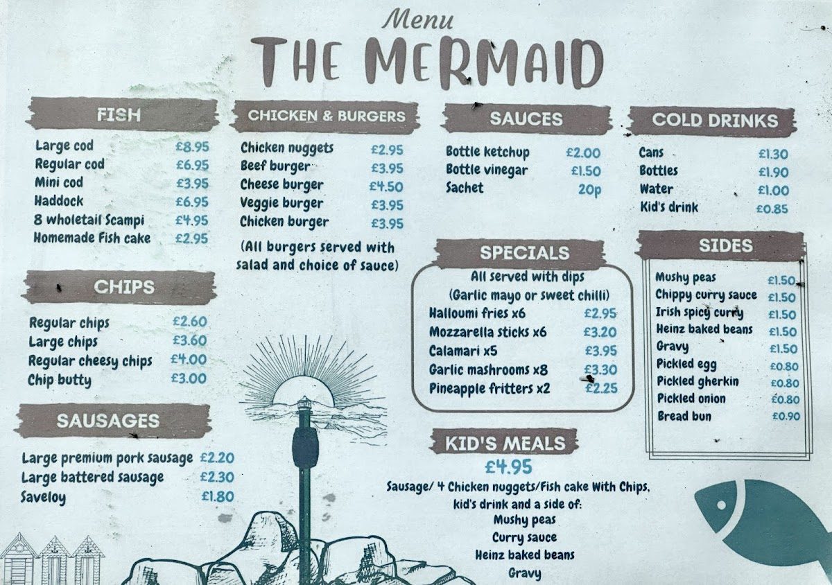 Menu The Mermaid Takeaway-2
