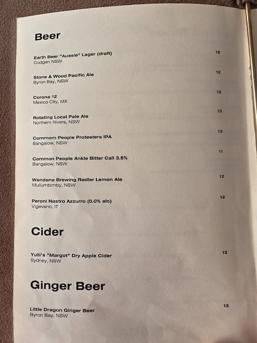 Menu The Mez Club-5
