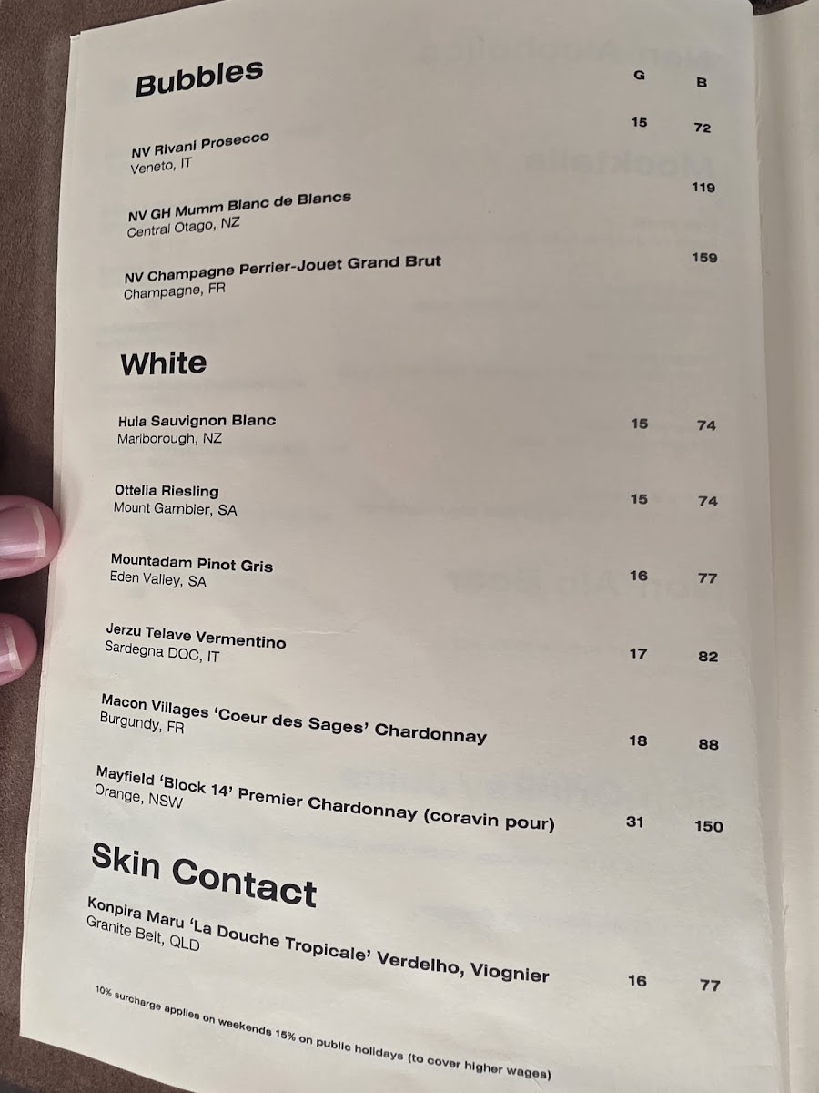 Menu The Mez Club-7