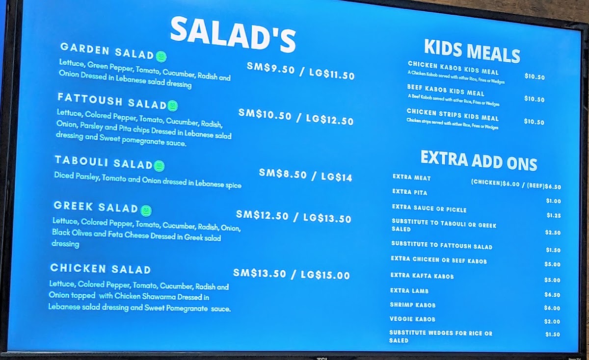 Menu The Midsea-2