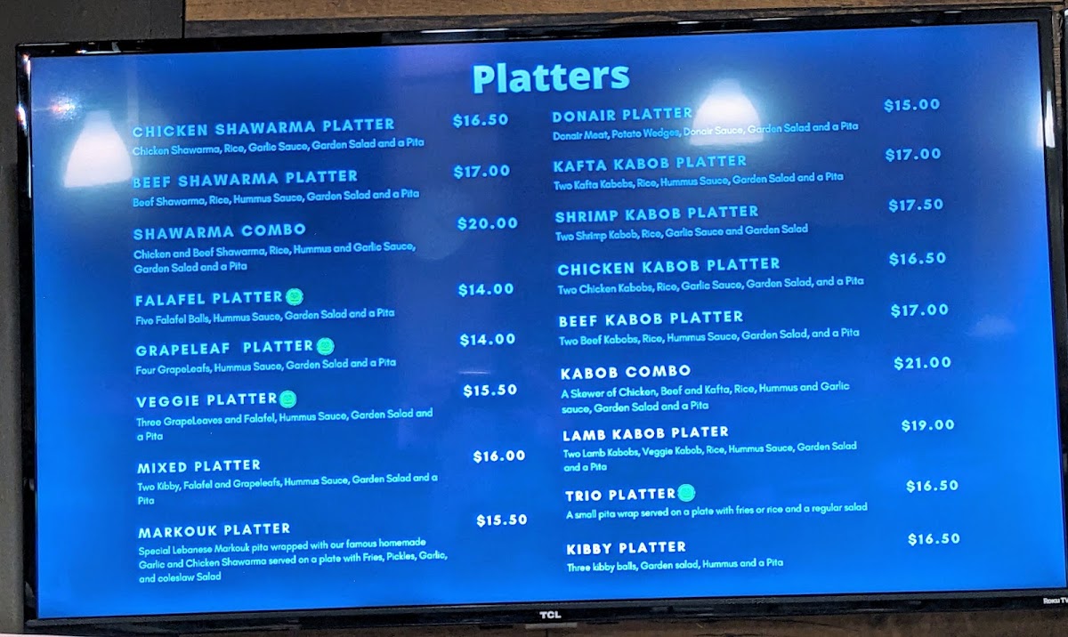 Menu The Midsea-3