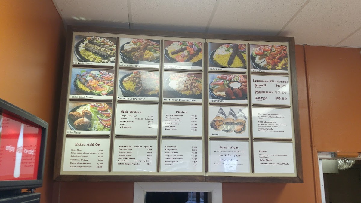 Menu The Midsea-6