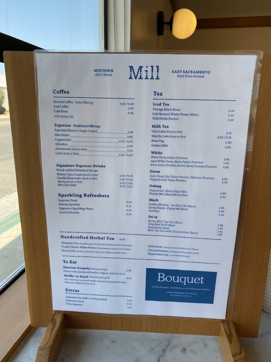 Menu The Mill Elvas Avenue Cafe-3