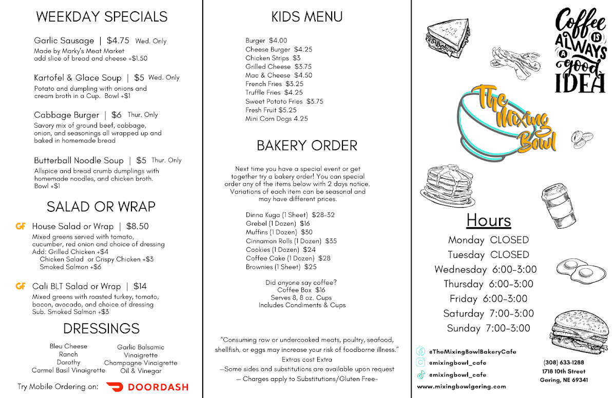 Menu The Mixing Bowl-2