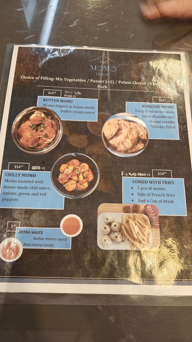 Menu The Momo House-1