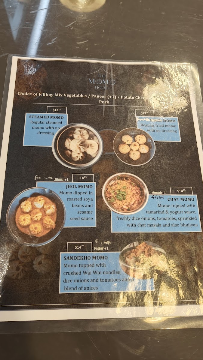 Menu The Momo House-2