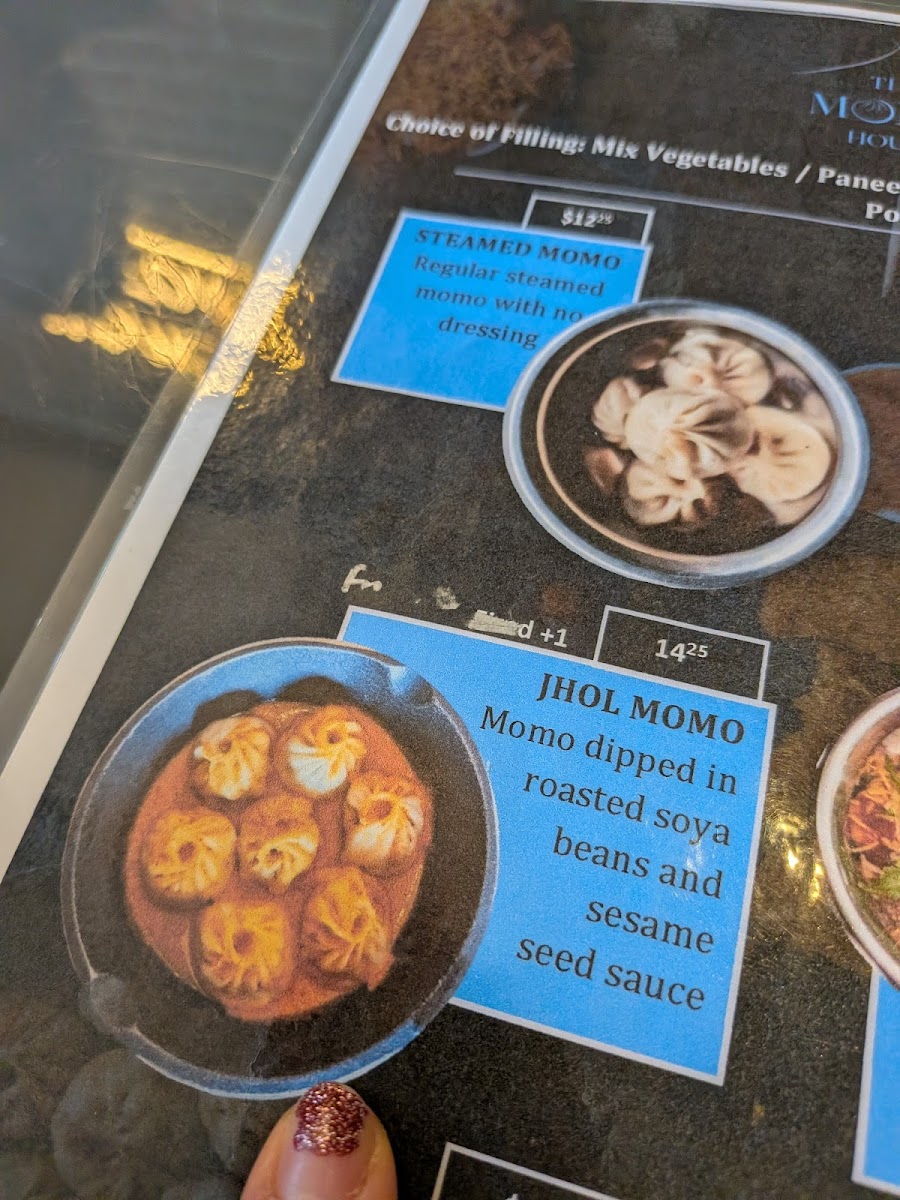 Menu The Momo House-3