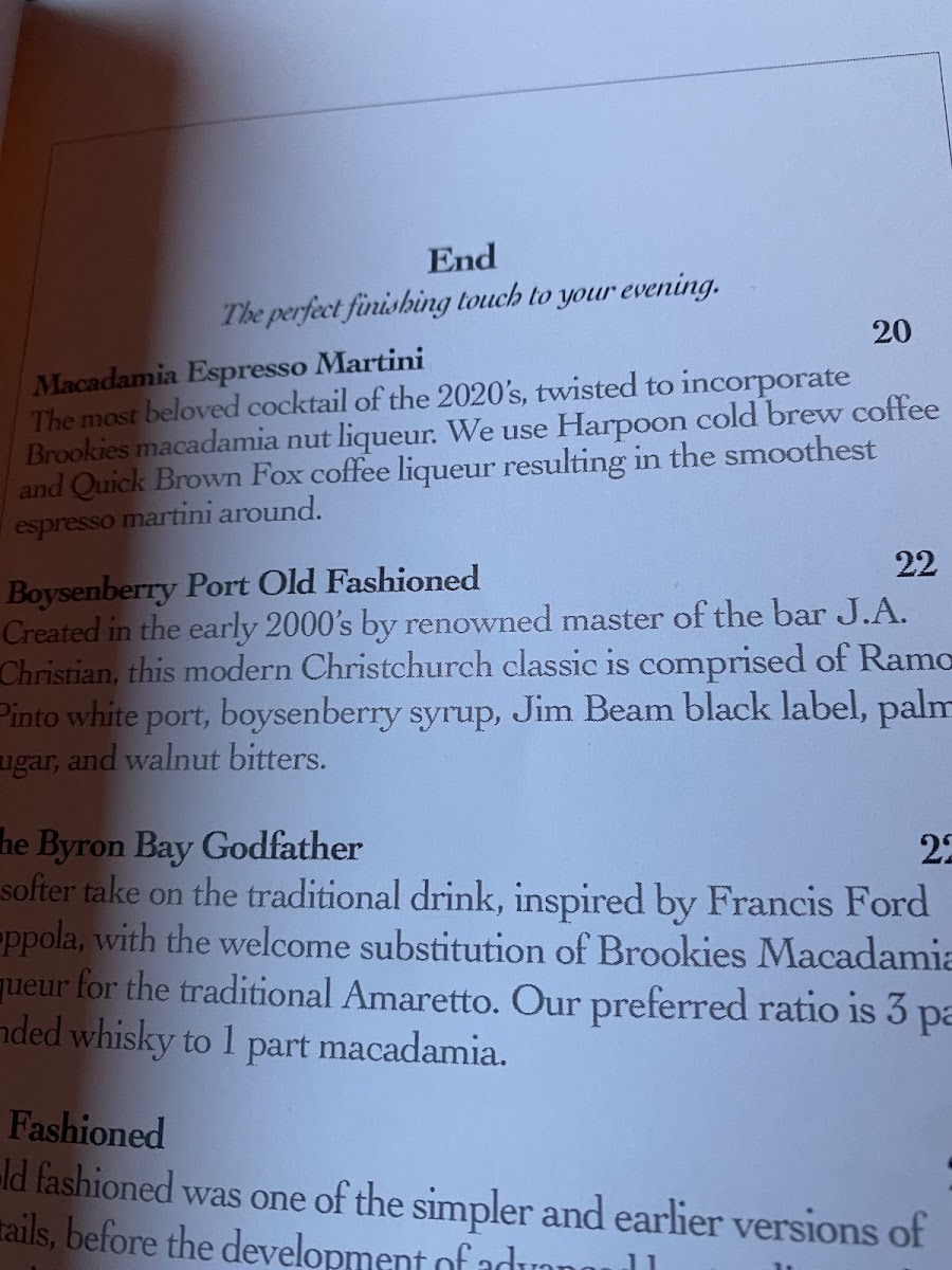 Menu The Monday Room-5