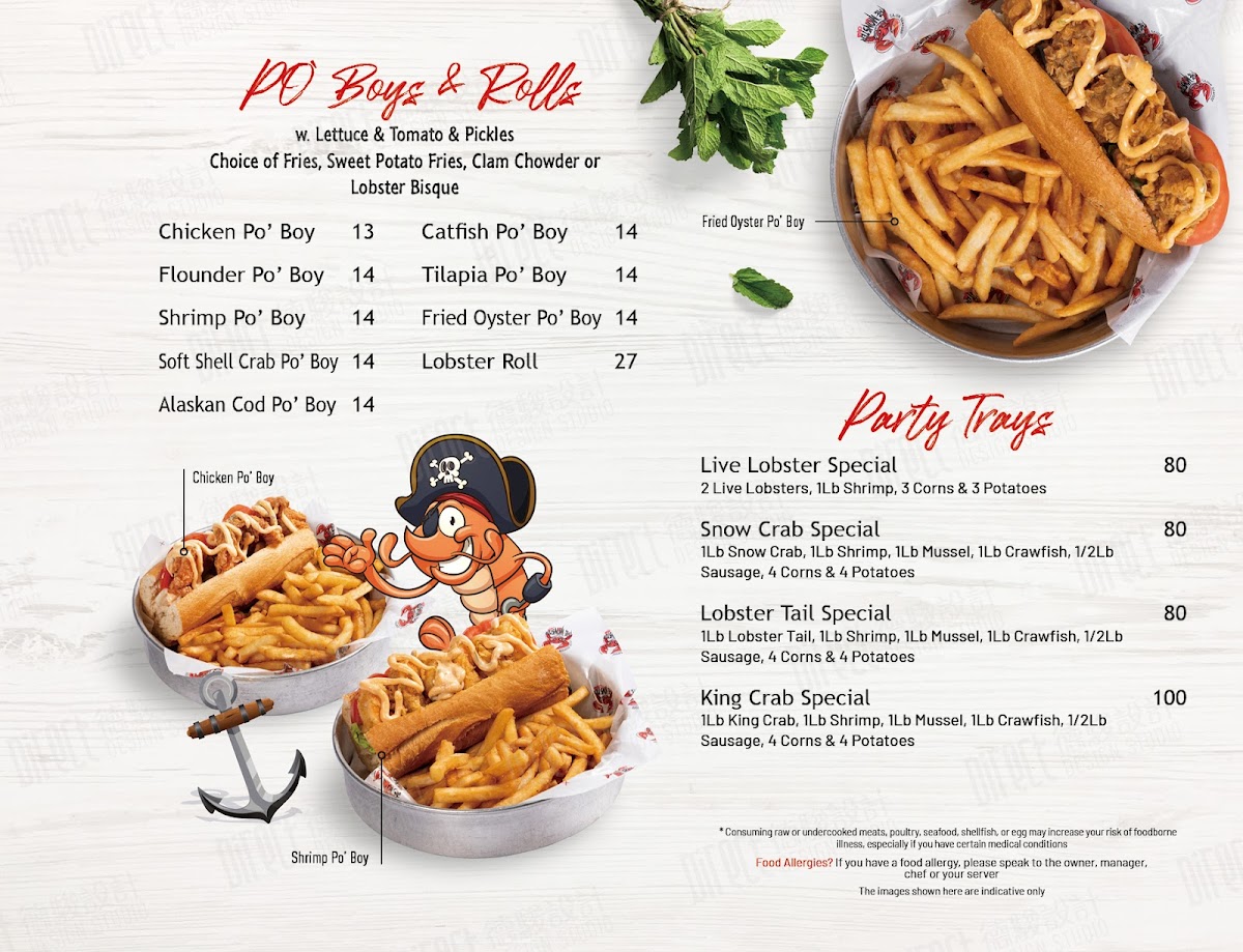 Menu The Monster Crab Ayce Seafood & Bar-9