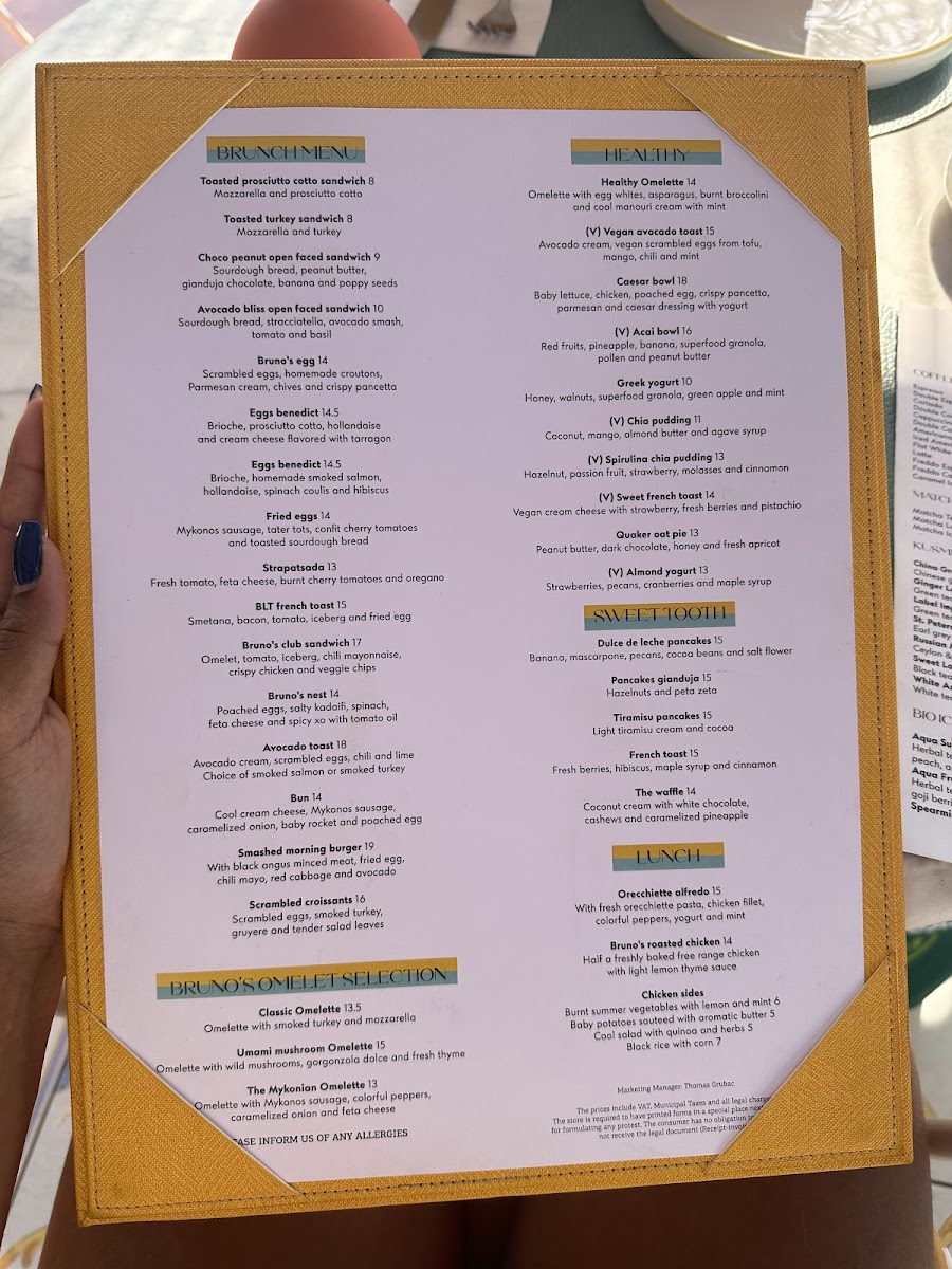 Menu The Morning Table-2