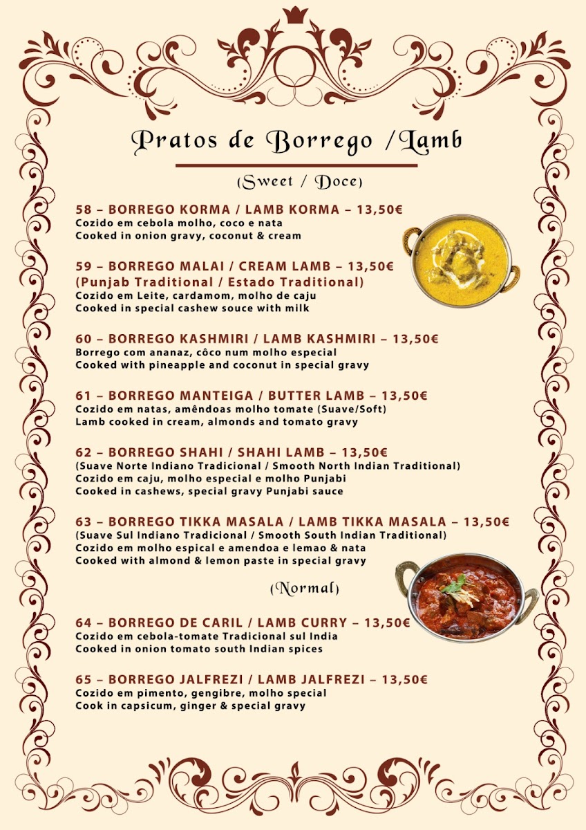 Menu The 'mother India' Restaurant-6