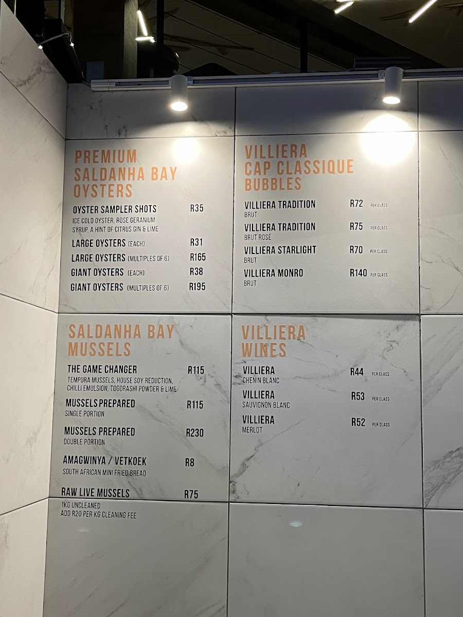 Menu The Mussel Monger & Oyster Bar (Mojo Market)-4