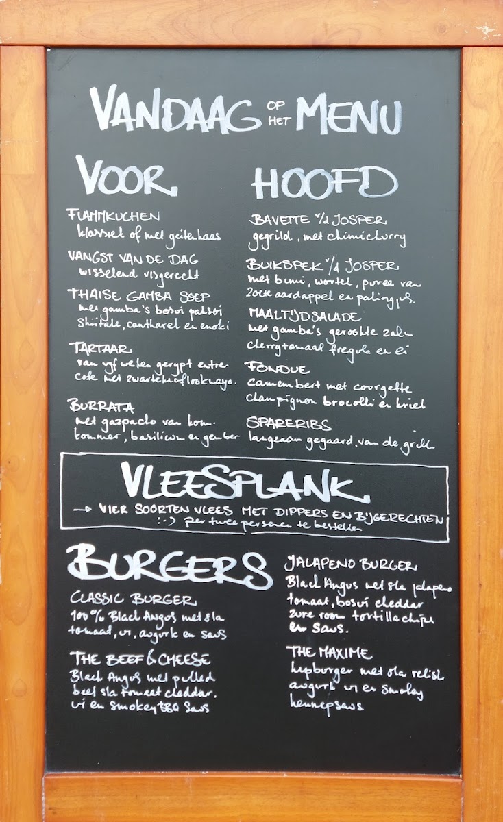 Menu The Mute Of Campen-1