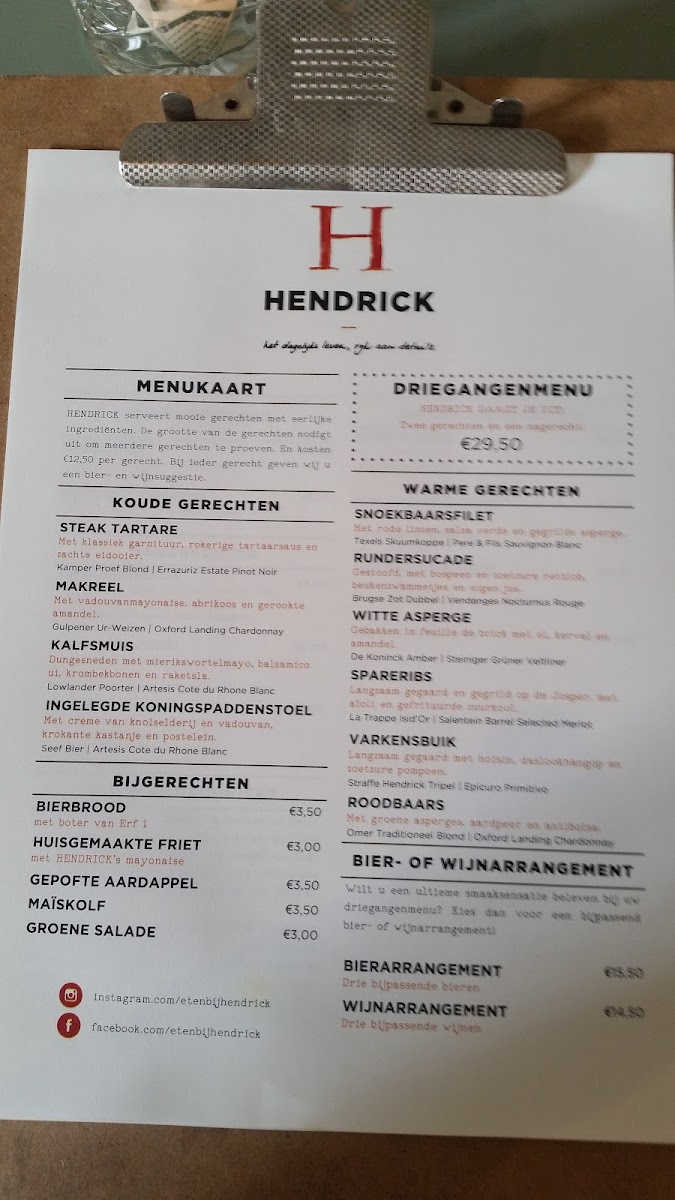Menu The Mute Of Campen-4