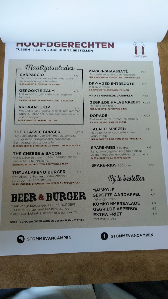 Menu The Mute Of Campen-5
