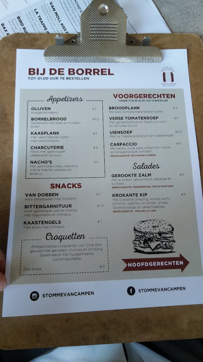 Menu The Mute Of Campen-6