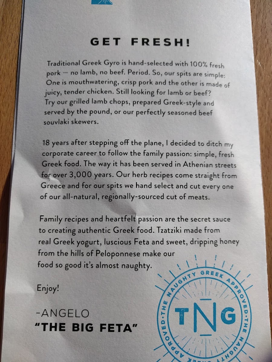 Menu The Naughty Doner Co-4