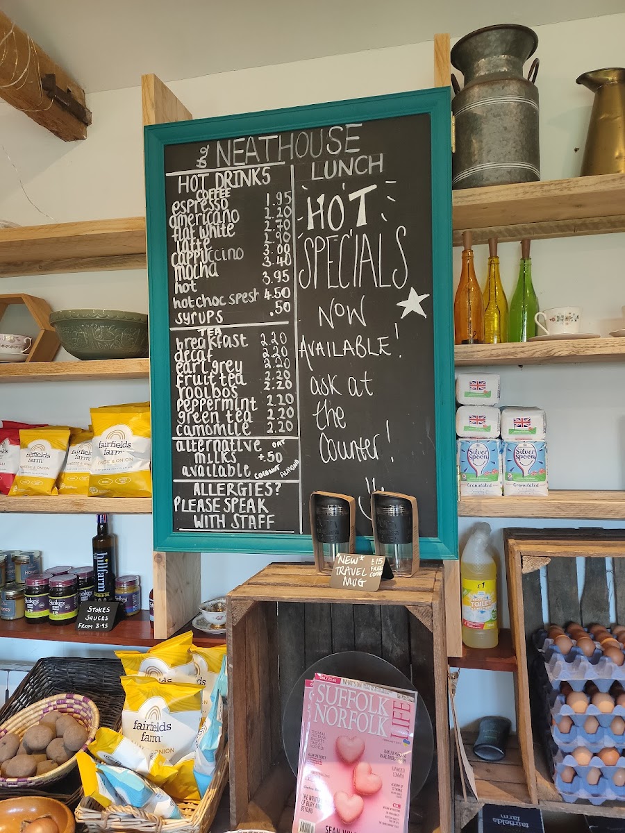Menu The Neathouse-1