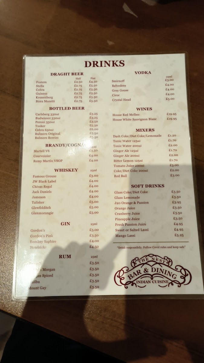 Menu The Nest-6