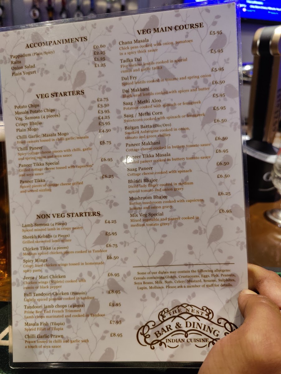 Menu The Nest-7