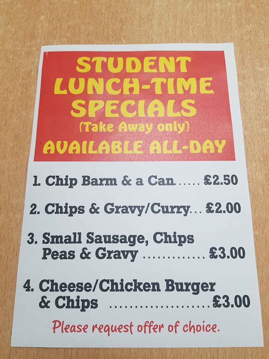 Menu The New Chippery-3