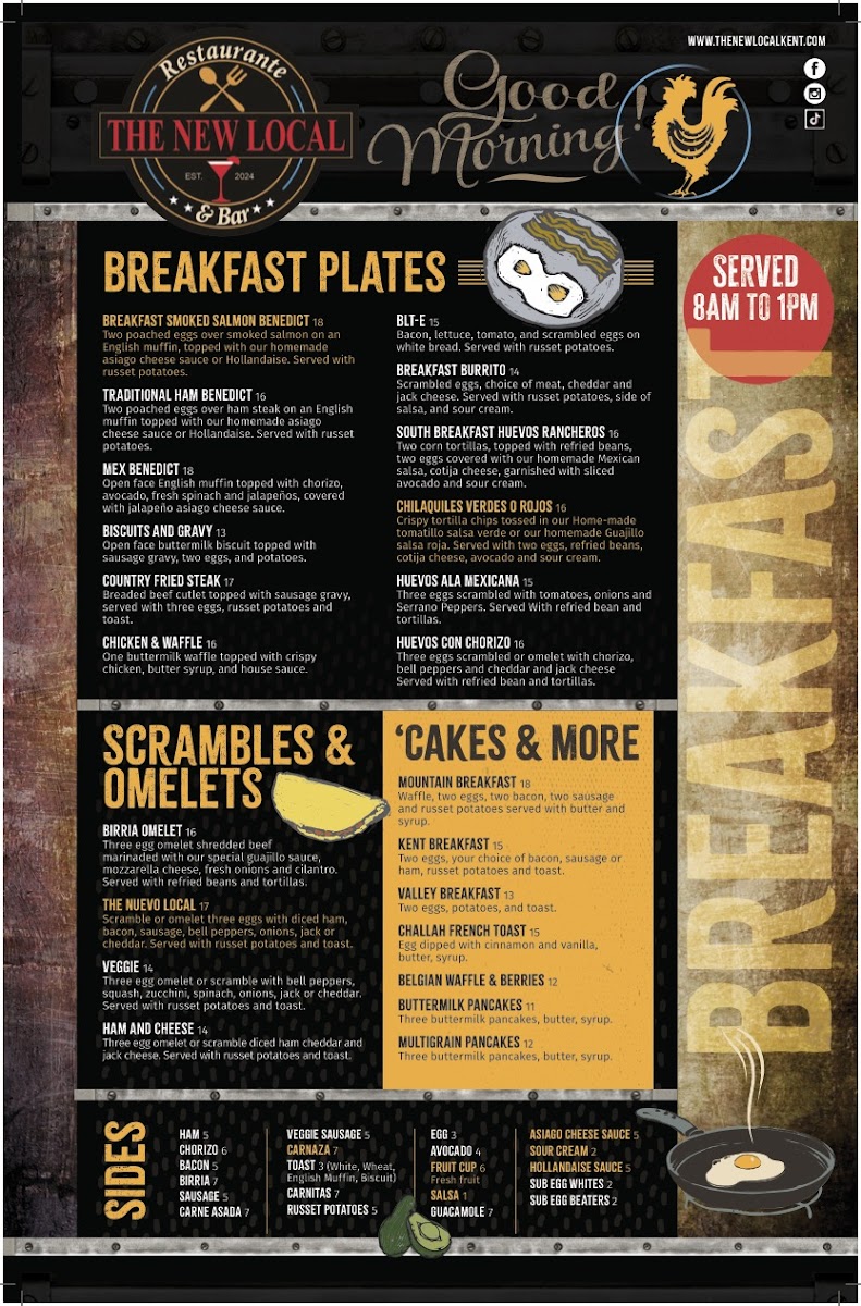 Menu The New Local Restaurante Y Bar-2