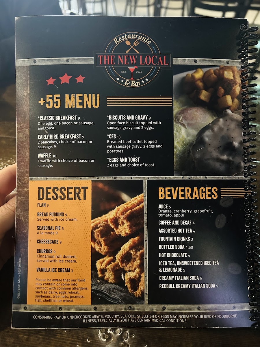 Menu The New Local Restaurante Y Bar-5