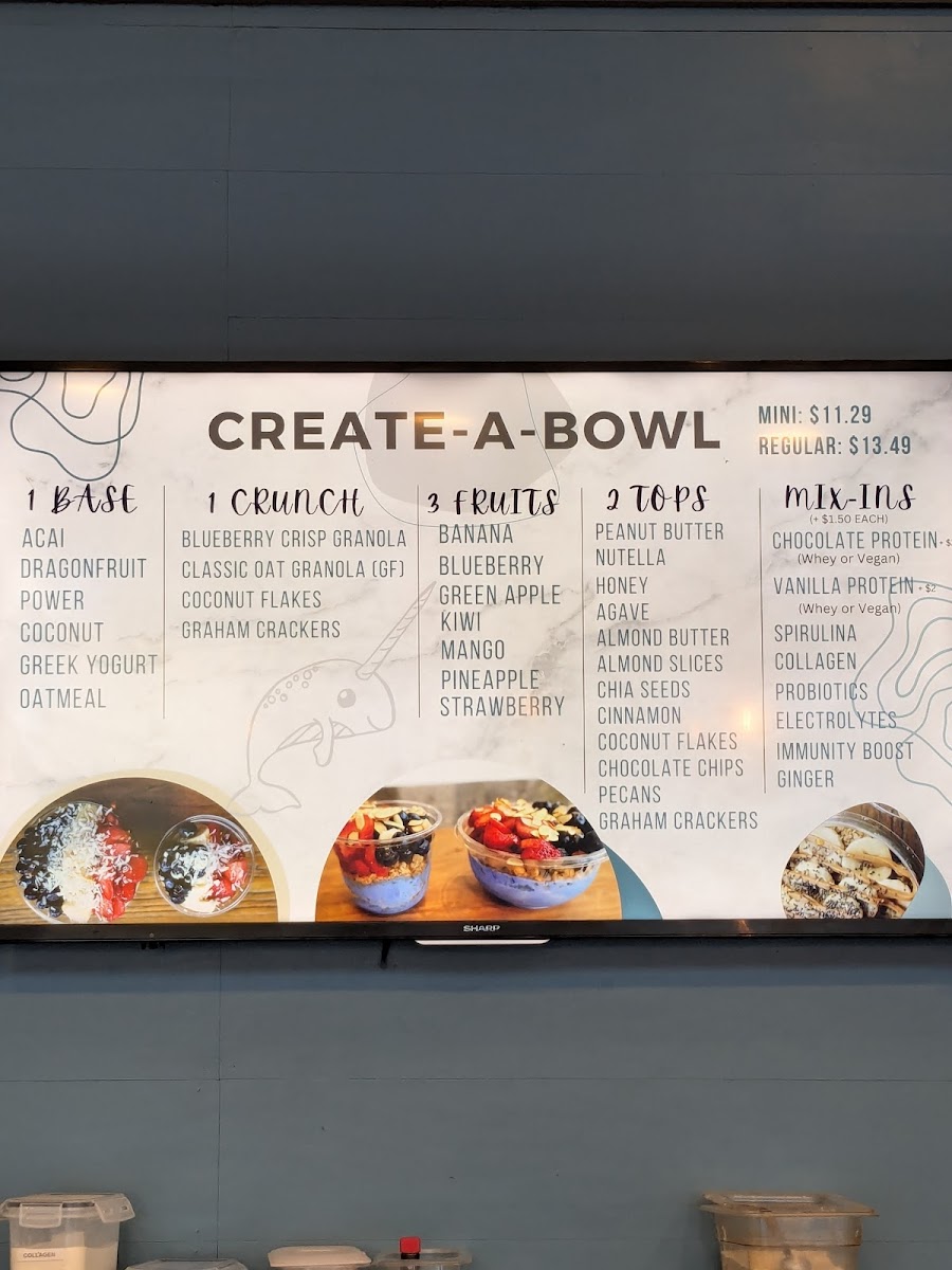 Menu The North Bowl-Acai And Smoothies-10