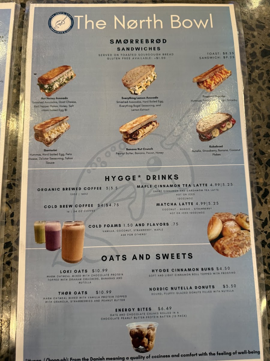 Menu The North Bowl-Acai And Smoothies-6