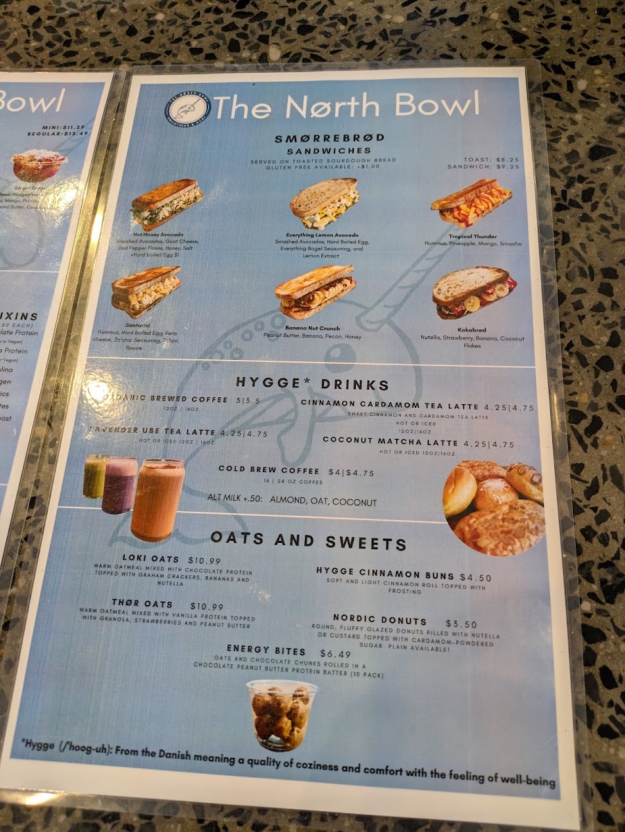 Menu The North Bowl-Acai And Smoothies-7
