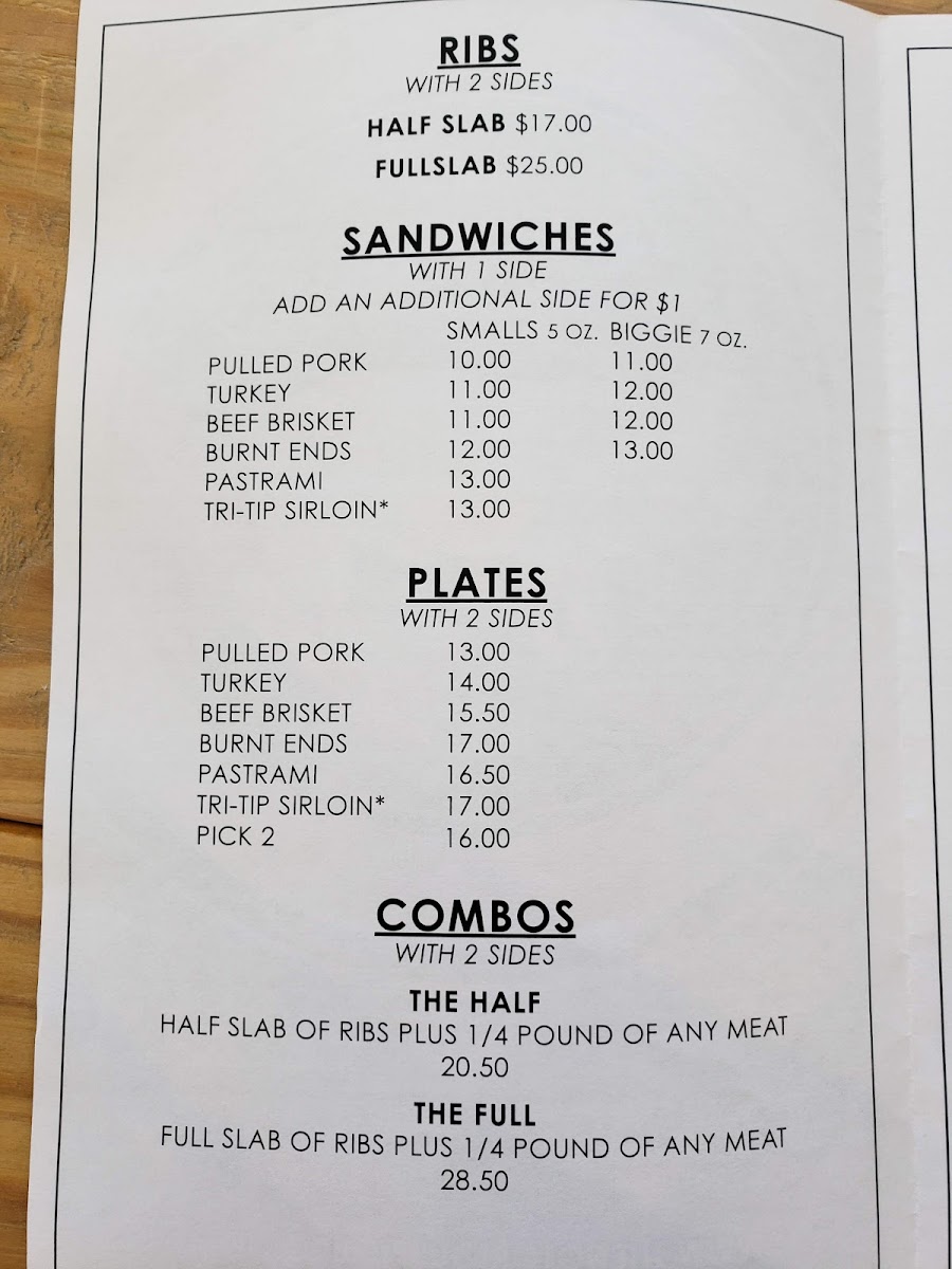 Menu The Notorious P.i.g. Bbq-5