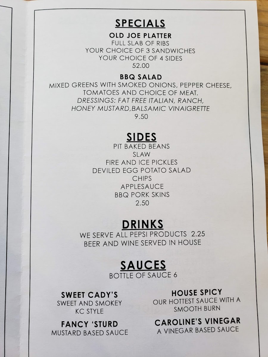 Menu The Notorious P.i.g. Bbq-6