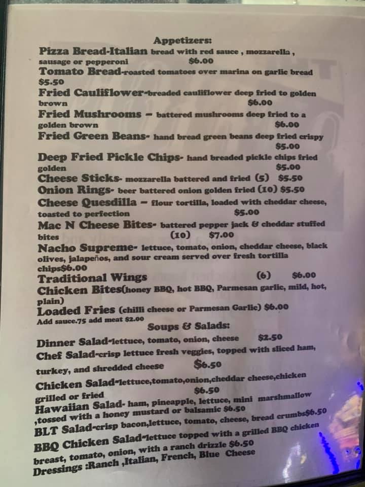Menu The Office Bar, Grill & Pizza-9