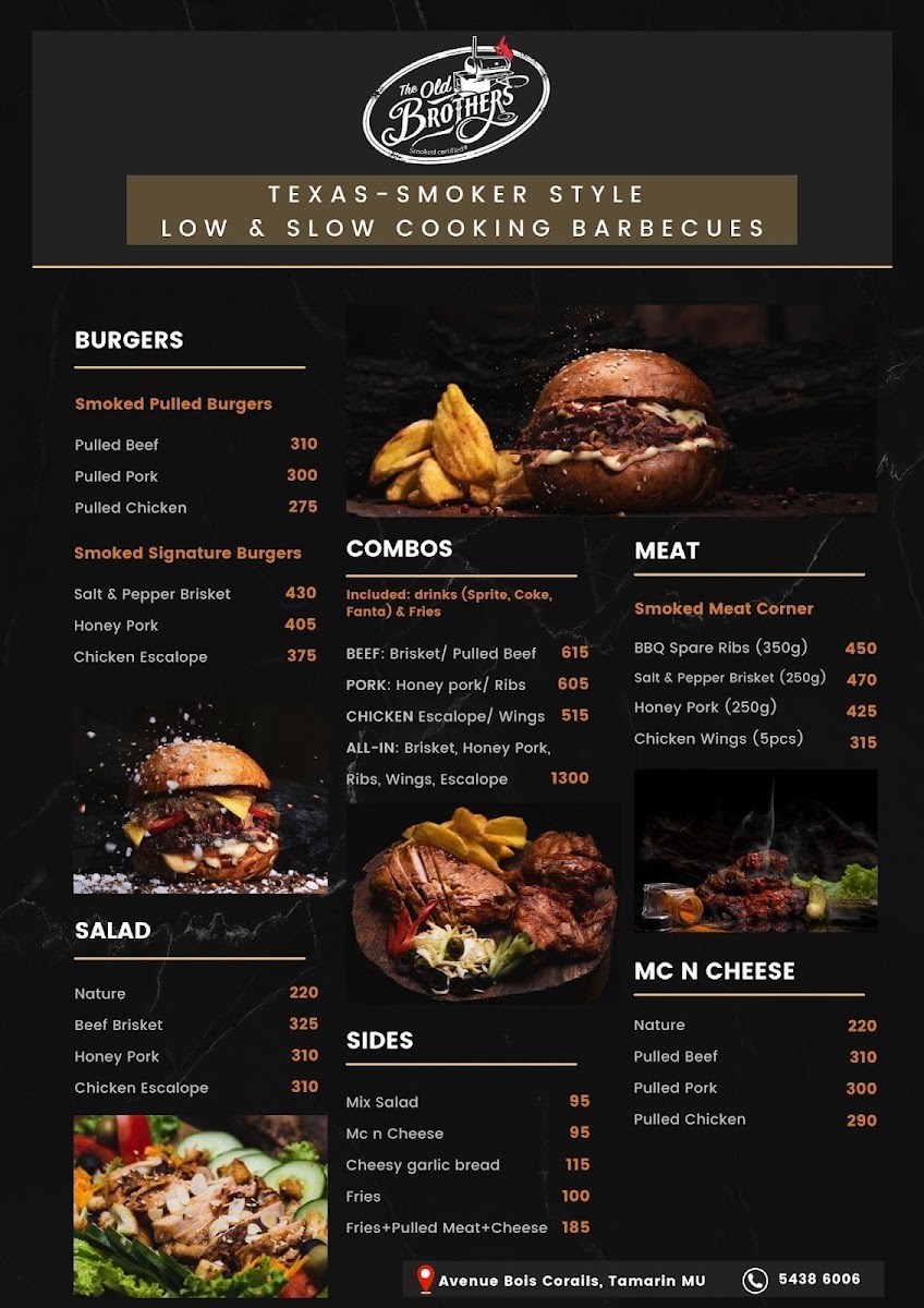 Menu The Old Brothers Ltd-1