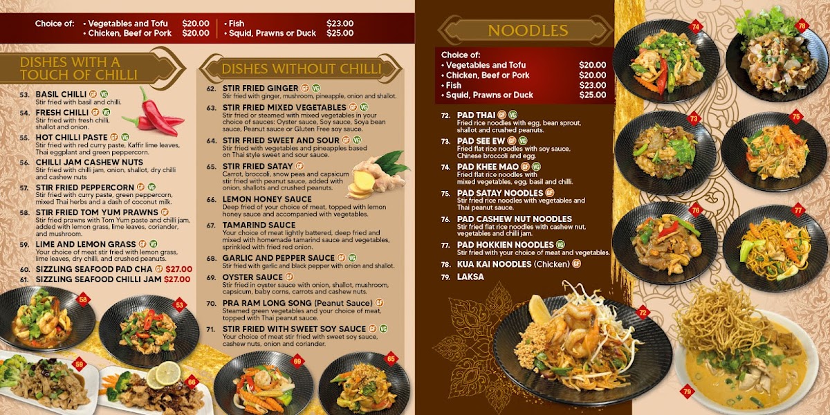 Menu The Old Siam Restaurant-3