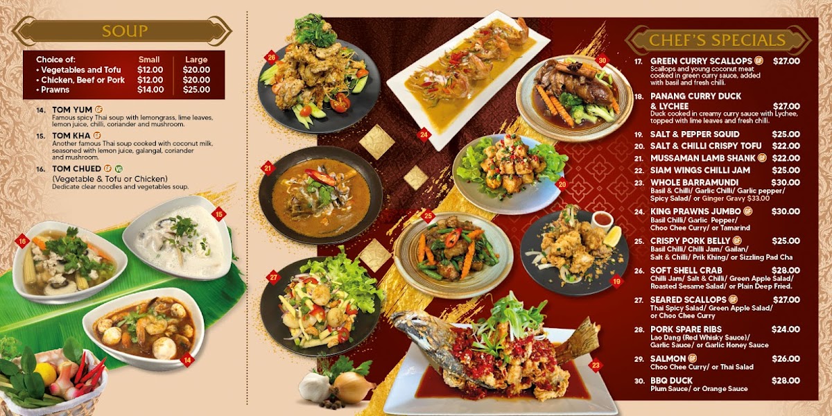Menu The Old Siam Restaurant-5