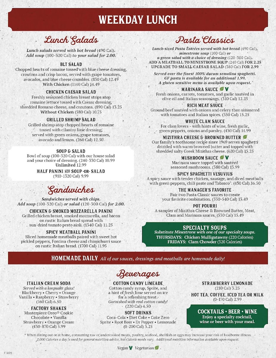 Menu The Old Spaghetti Factory-2