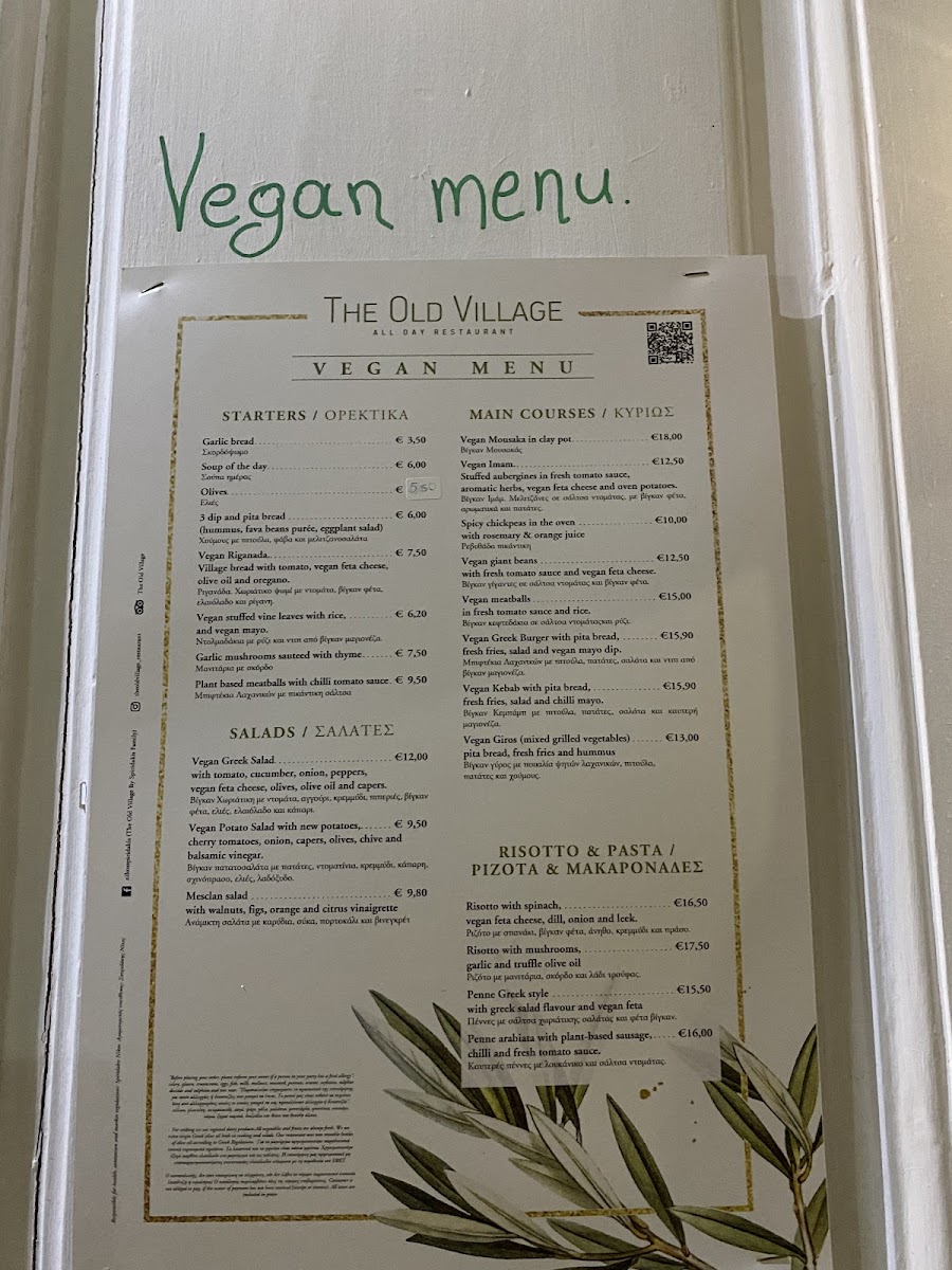 Menu The Old Village-4
