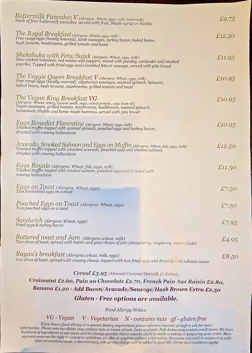 Menu The Olive Branch Café & Restaurant-3