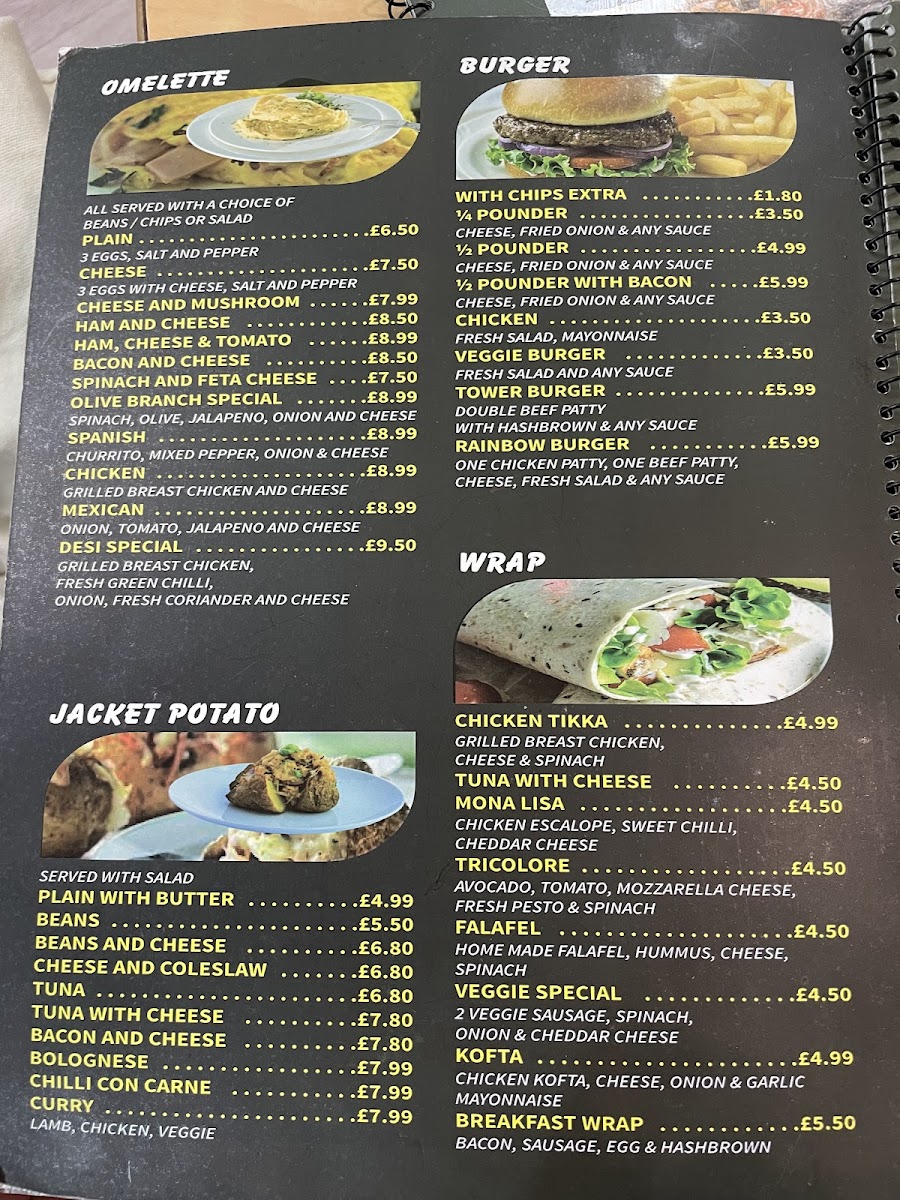 Menu The Olive Branch Cafe-2