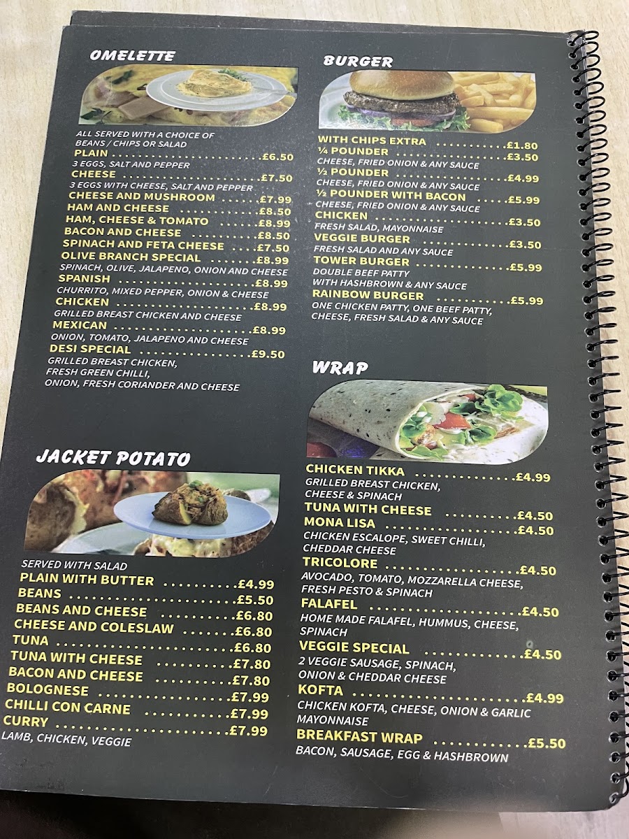 Menu The Olive Branch Cafe-3