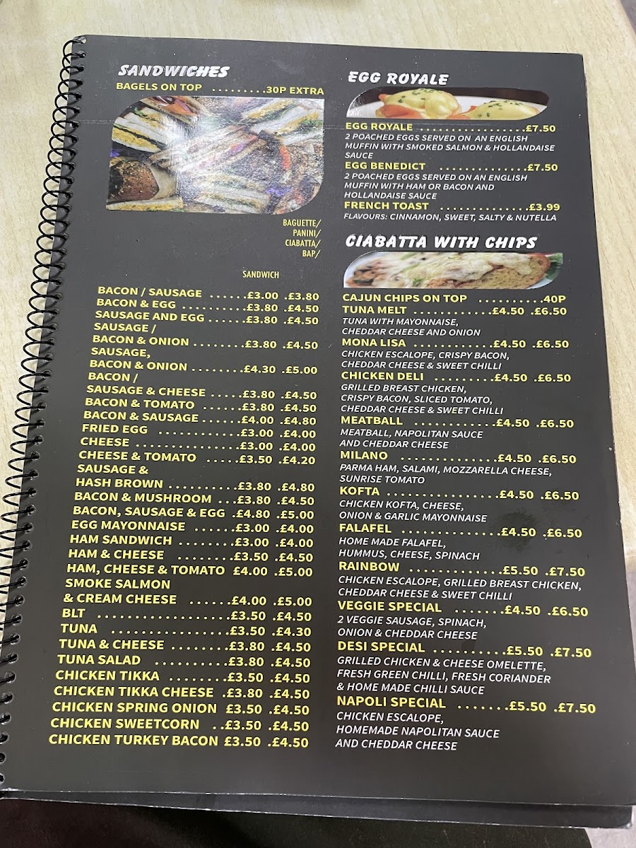 Menu The Olive Branch Cafe-8