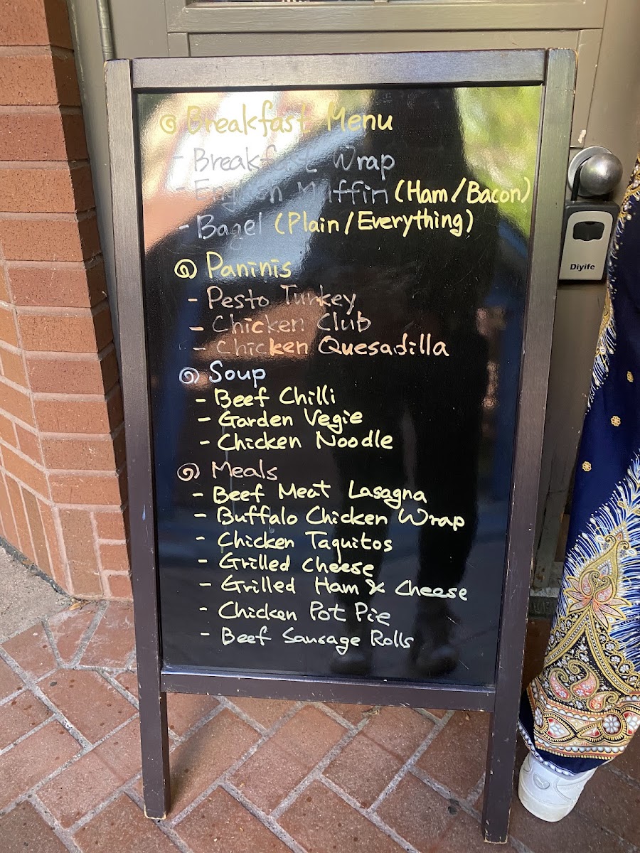 Menu The Original Beanery Coffee House-1